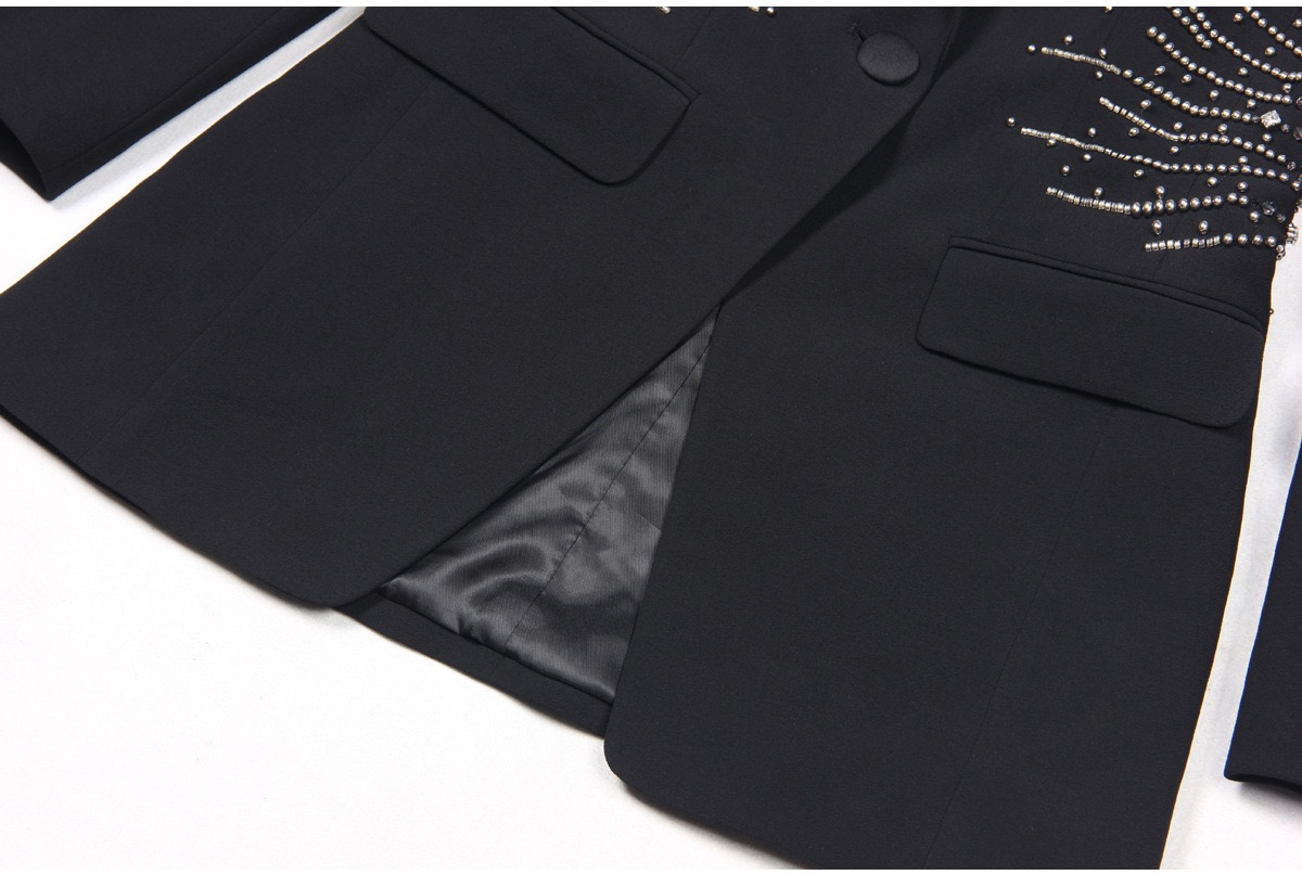 womens blazer womens casual suits business Vogue Paris 2025 Fashion Week Show Customized Fashion Tailored clothing M003