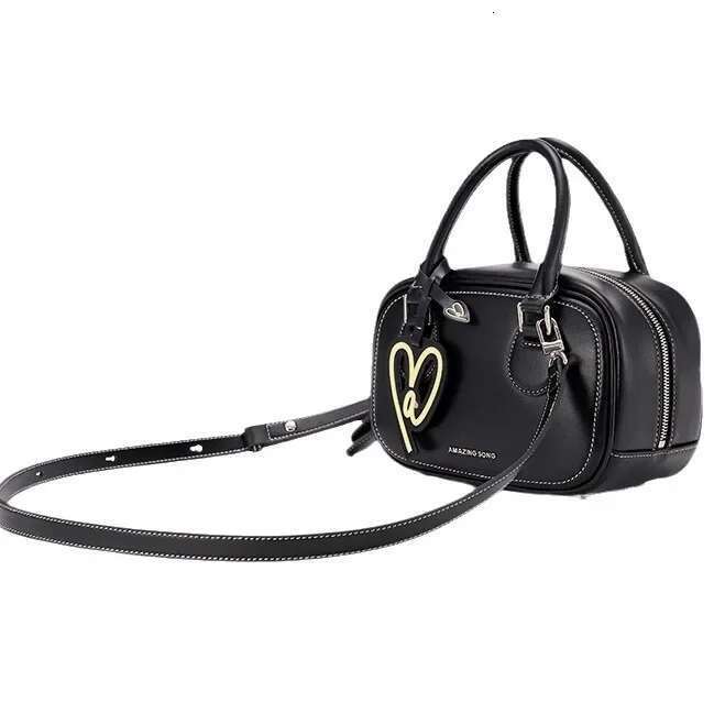 Amazing Song Toast New Spring Summer Style Cow Leather Single Shoulder Slant Handbag Pillow Crossbody Bag