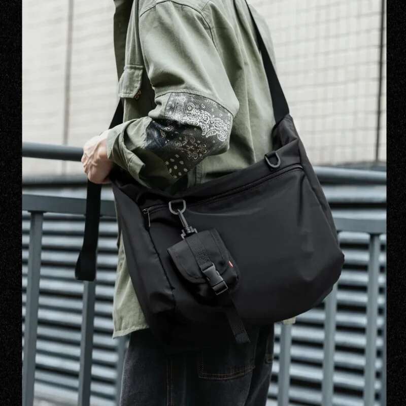Korean Crossbody Men's Shoulder Multi-Functional Casual Messenger Tooling Fashion Brand Small Body Bag