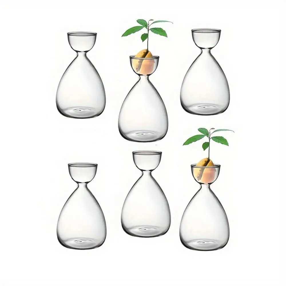 Small Planting Vase Simple Exquisite Hydroponic Bottle Heat-resistant Transparent Breeding Container Indoor C251124