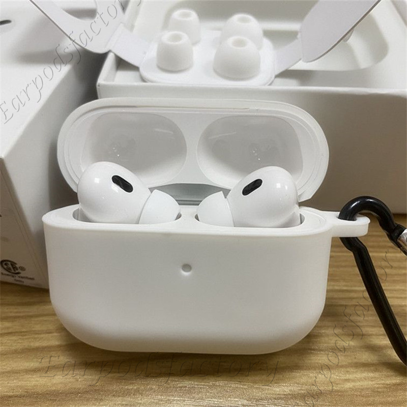 For Apple 2 3 4 headphones Accessories headphone max transparent TPU Wireless Pro Maxs Earphone wireless earbuds Protective Case