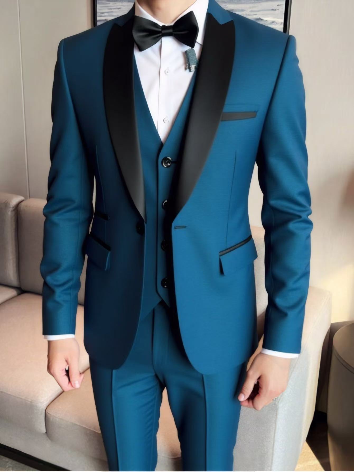 T2447 Men's Suit Suit, Casual Wedding Attire