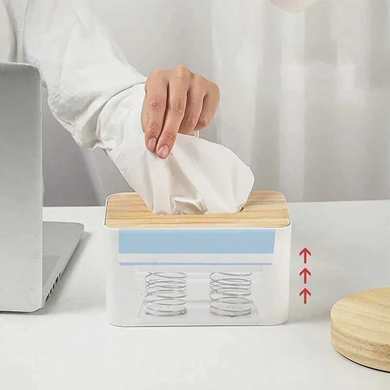 Paper Towel Spring Tray Tissue Box Automatic Rising Elastic Support Drawing Paper Holder Practical Home GadgetsM251124