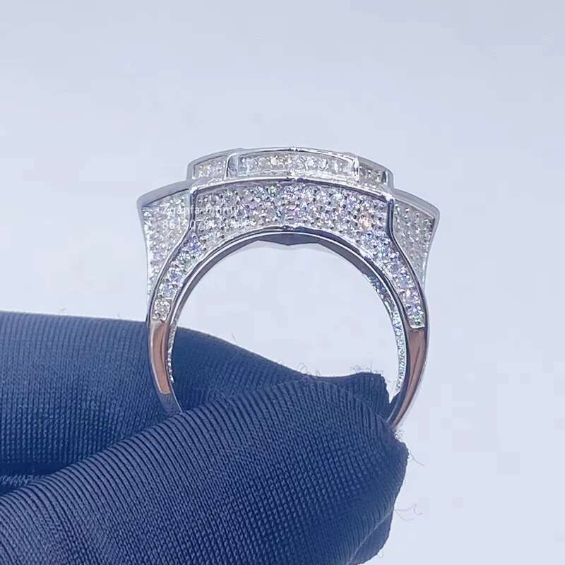New Arrivals in Stock Iced Out HipHop Rapper Style Pinky Rings
