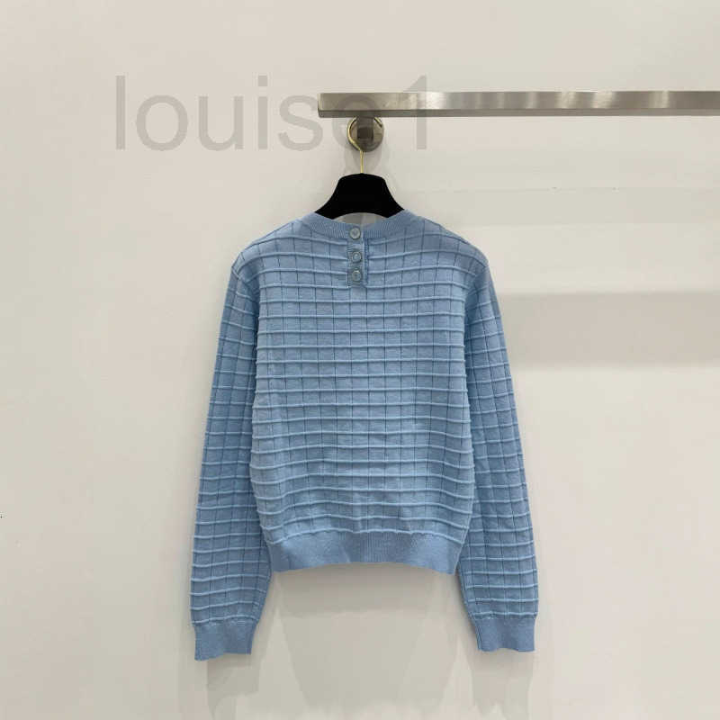 Women's Knits & Tees Designer Brand Shenzhen Goods ~ Home 25 Early Autumn New Style Solid Color Versatile Round Neck Pullover Knitted Long Sleeve FGAS