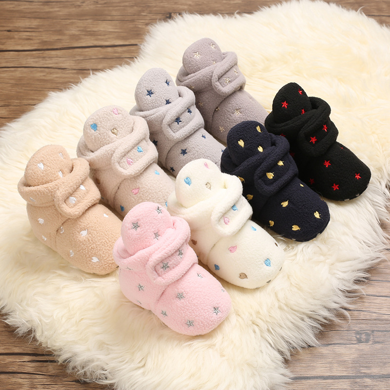 Infant Baby Toddler Winter Warm Ankle for Girls Cotton Booties Walkfashion Boys Snow Boots Little Kids Soft Fashion Shoes 0-18 Months dh1922389