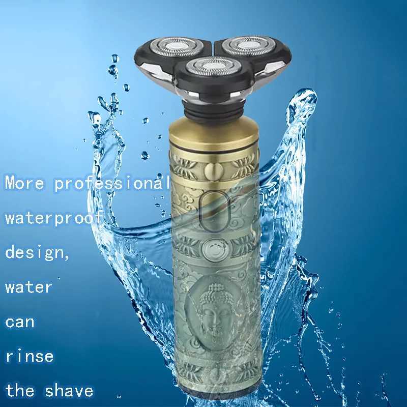 Kemei 6710 Electric Shaver Waterproof 3D Mens Wet Dry Electric Razor Beard Rechargeable Shaving Machine Wet Dry L251124