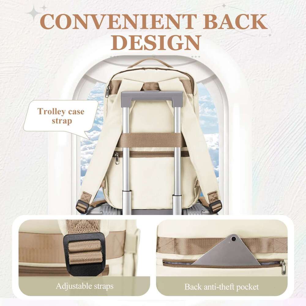 designer bag waterproof laptop for men women anti theft carry on backpack short distance airplane ryanair cabin 40x20x25 backpack