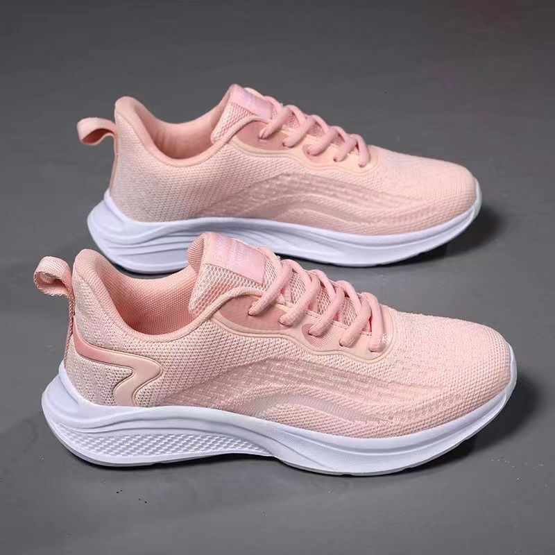 New Spring And Autumn Sports Women S Ultra Light Mesh Surface Breathable Soft Bottom Versatile Anti Slip Shock Absorbent Running Shoes For Women Ddmys