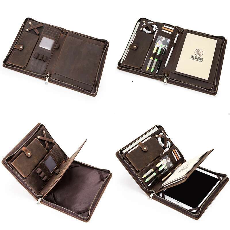 Leather Portfolio For 11 7Th 8Th 9Th 10Th Generation 5Th 6Th 4Th 10.9 Air 5 Case Ipad Pro 10.5 9.7 Cover