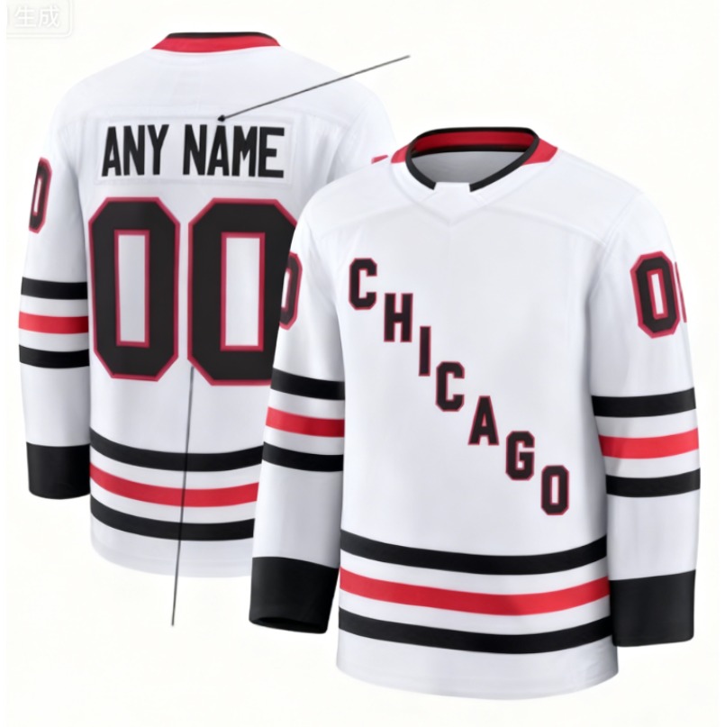 2025-26 Hockey Jersey Bedard Nazar Burakovsky Bertuzzi Donato Teravainen Levshunov Mikheyev Crevier Sweater Custom Double-Reinforced Stitching18