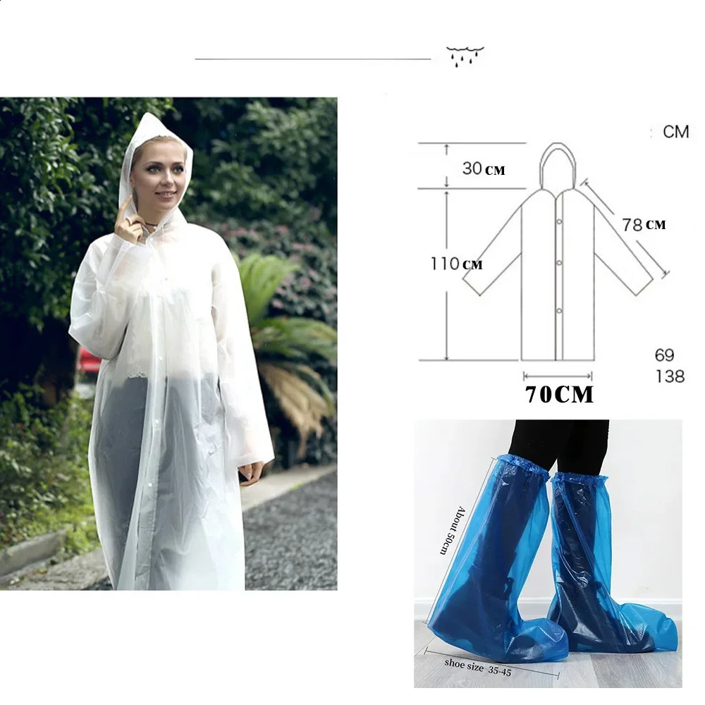 Waterproof Raincoat Men Women Waterproof Raincoats Men Raincoats Poncho Women Raincoat Hiking Long Hooded Raincoat 250421