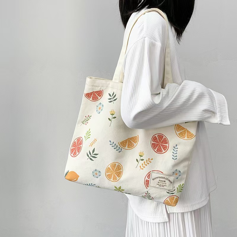 This Is Not New A Watermelon Pattern Tote Canvas Shoulder Bags Against War Womens Reusable Shopping Bag Gift for Peace 240816