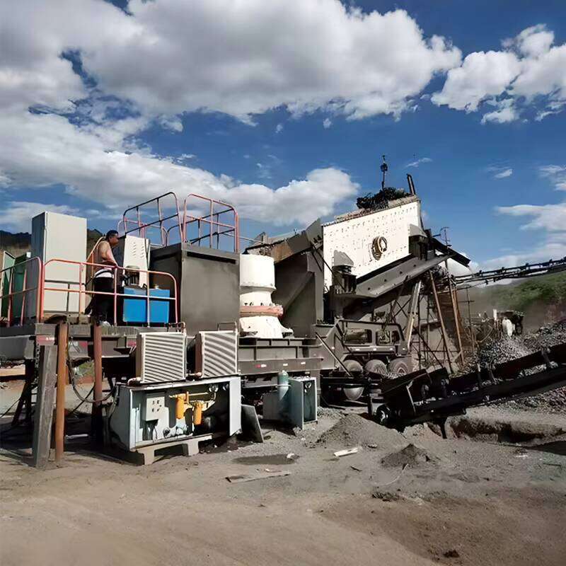 Crawler-type Mobile Crushing Station Mining Equipment Tracked Movable Crushing Jaw Crusher