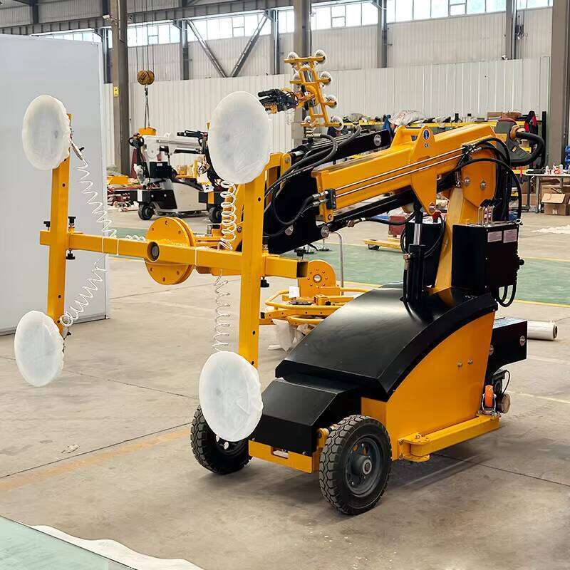 300-800kg Glass Handling Equipment Metal Steel Plate Vaccum Glass Lifting Glass Lifting Robot