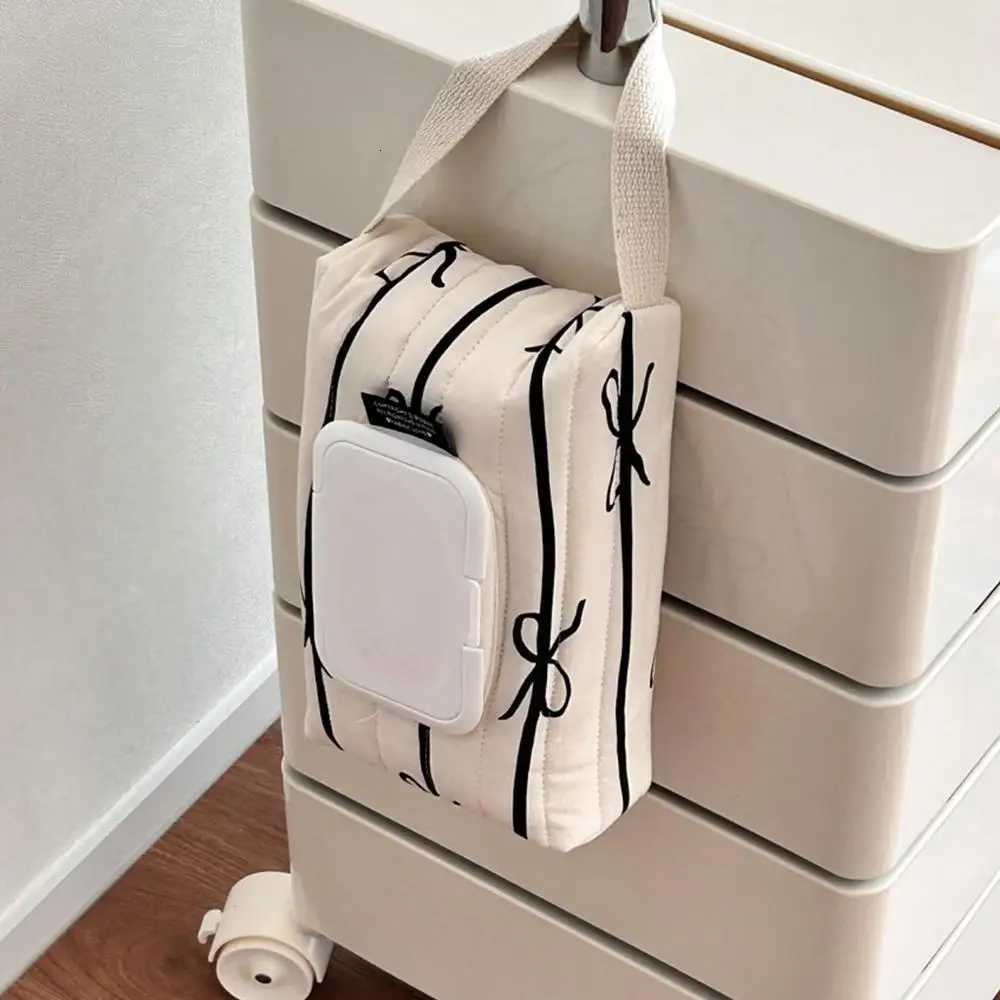 Car Seat Back Tissue Case Car Tissue Box Wet Tissue Storage Bag Baby Stroller Hanging Bag Paper Holder Flip Cover Tissue BoxM251124