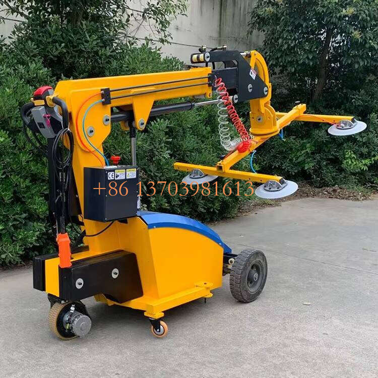 Automatic Glass Installation Robotic Arm With Vacuum Suction Cup Holder