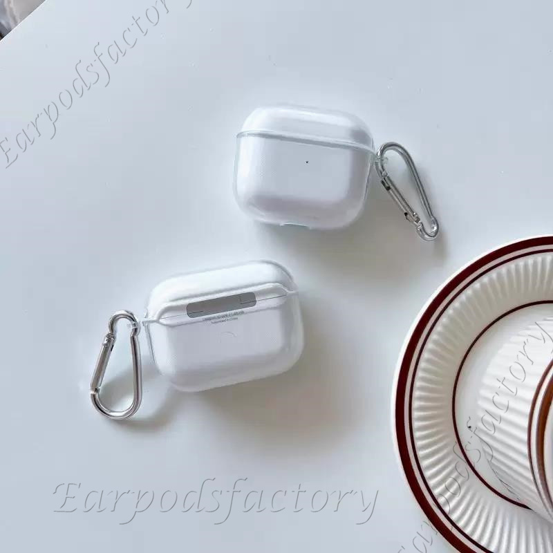 For Apple 2 3 4 headphones Accessories headphone max transparent TPU Wireless Pro Maxs Earphone wireless earbuds Protective Case