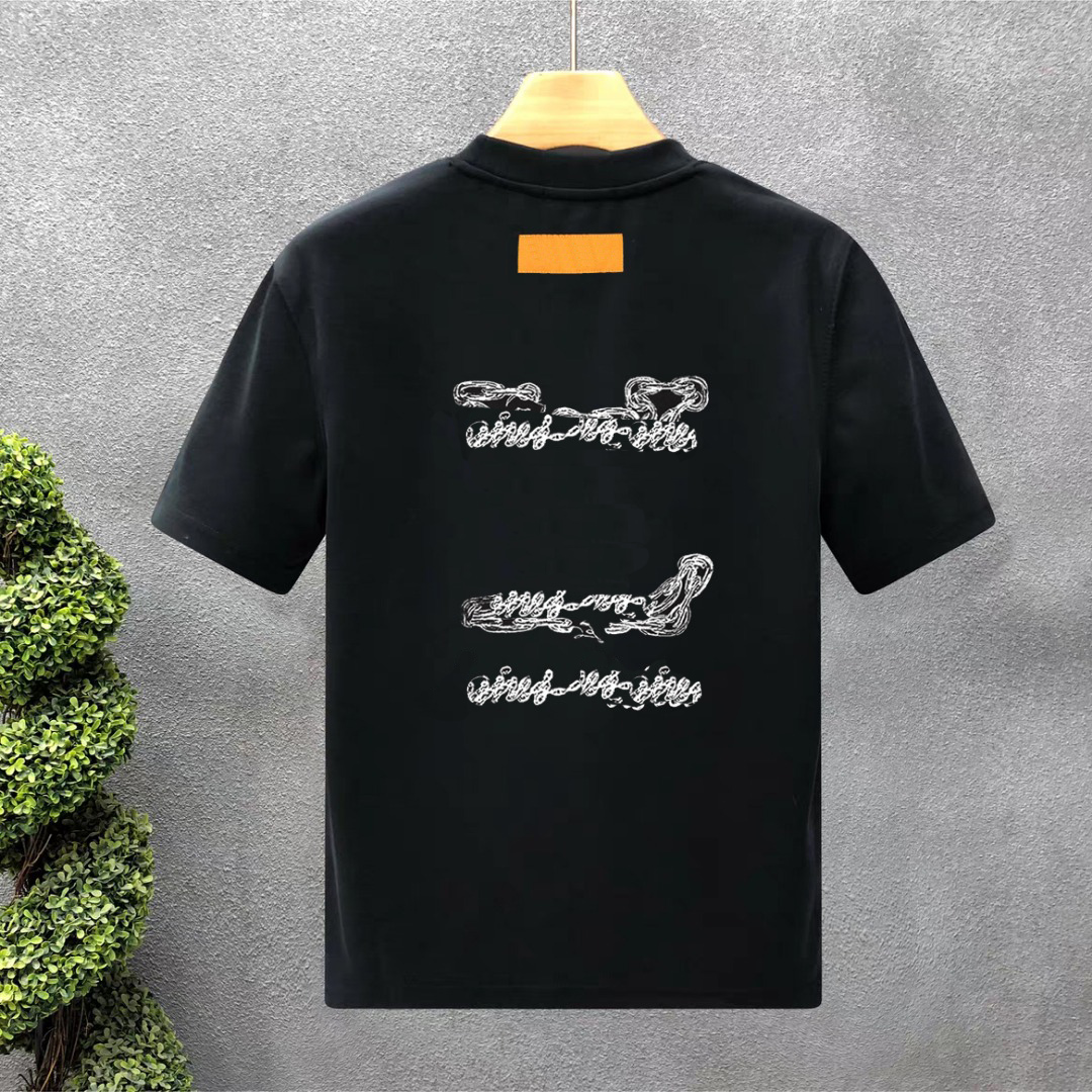 2025s Designer t shirt Classics Tees Mens Women Designer T-shirts cottons Tops Man S Casual detps Shirt Luxurys Clothing Street Shorts Sleeve Clothes