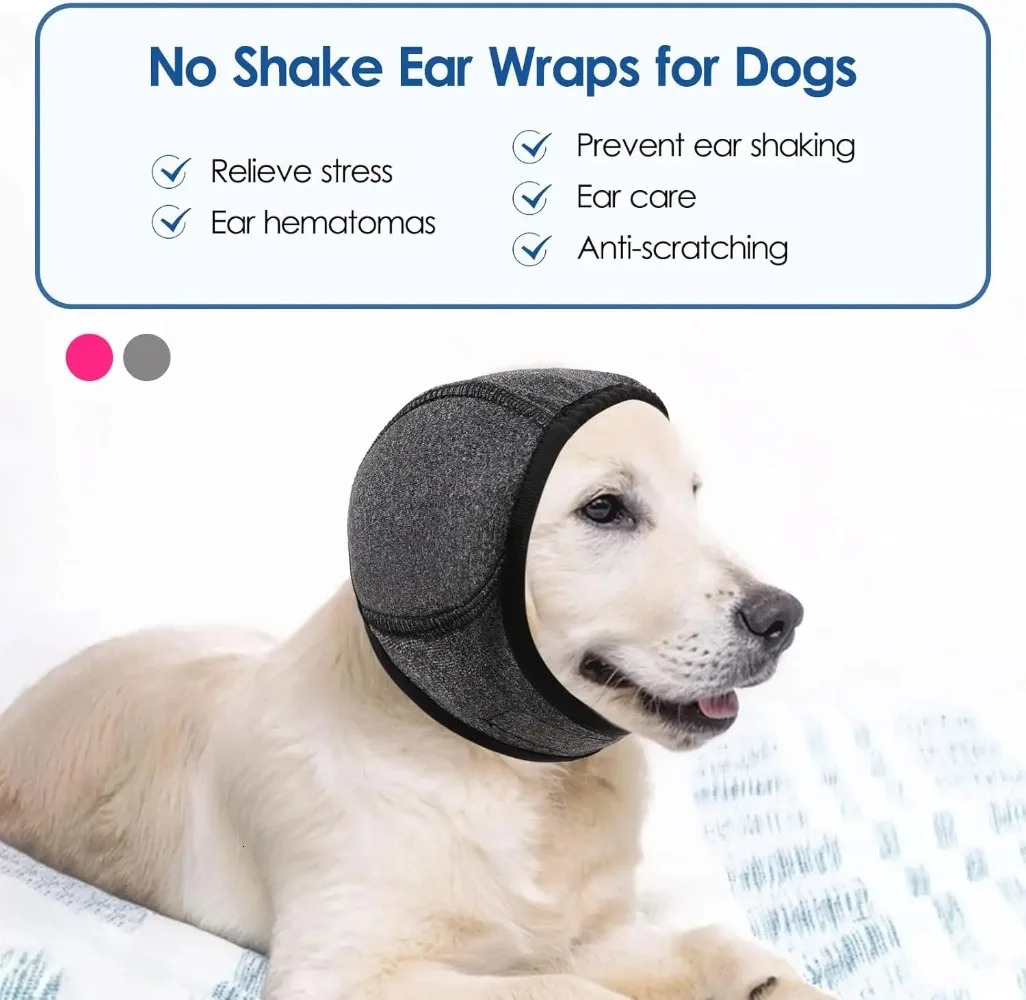 Waterproof Dog Ear Muffs for Swimming Grooming Noise Cancelling Calming Hood Pet Anxiety Relief Shock Prevention 251121 - view 4