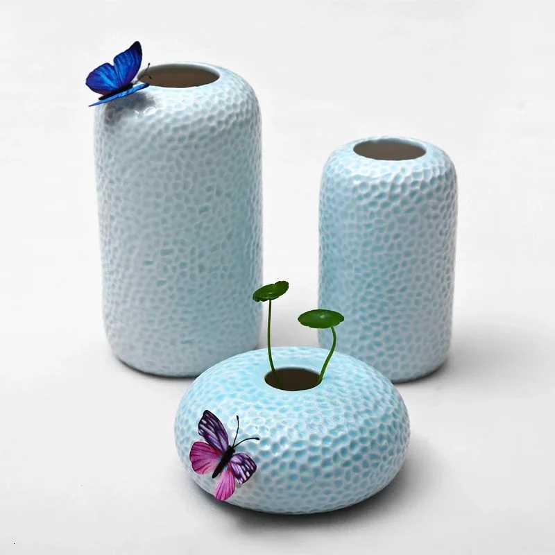 Hydroponic Ceramic Vase Flower Nordic Luxury Ikebana Modern Small Vase Design Creative Florero Aesthetic Room Decor Jarron FYVS C251124