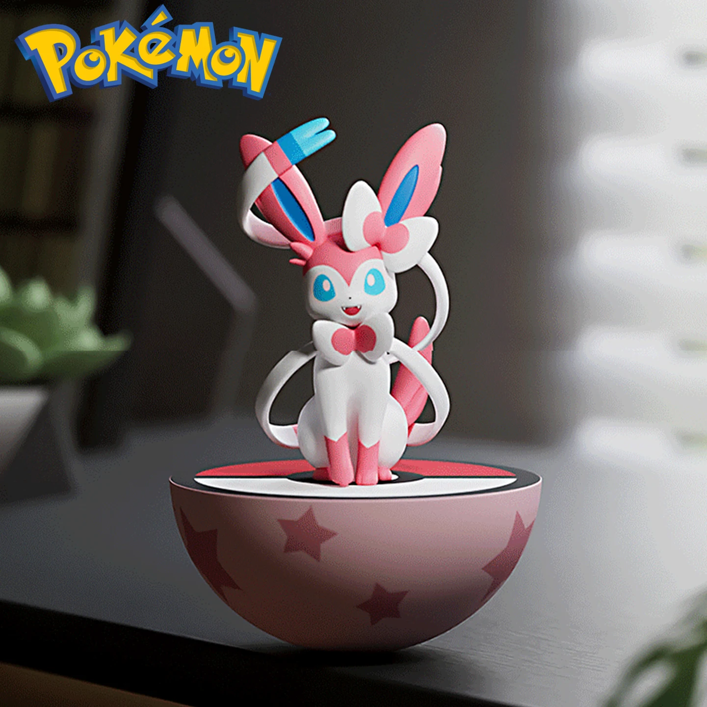 Pokemon Licensed Pikachu Gengar Sylveon 6-Style Drinkware Set Non-Toxic PVC Collectible Figures Bulk Stock Kids Birthday Party Favors Gifts