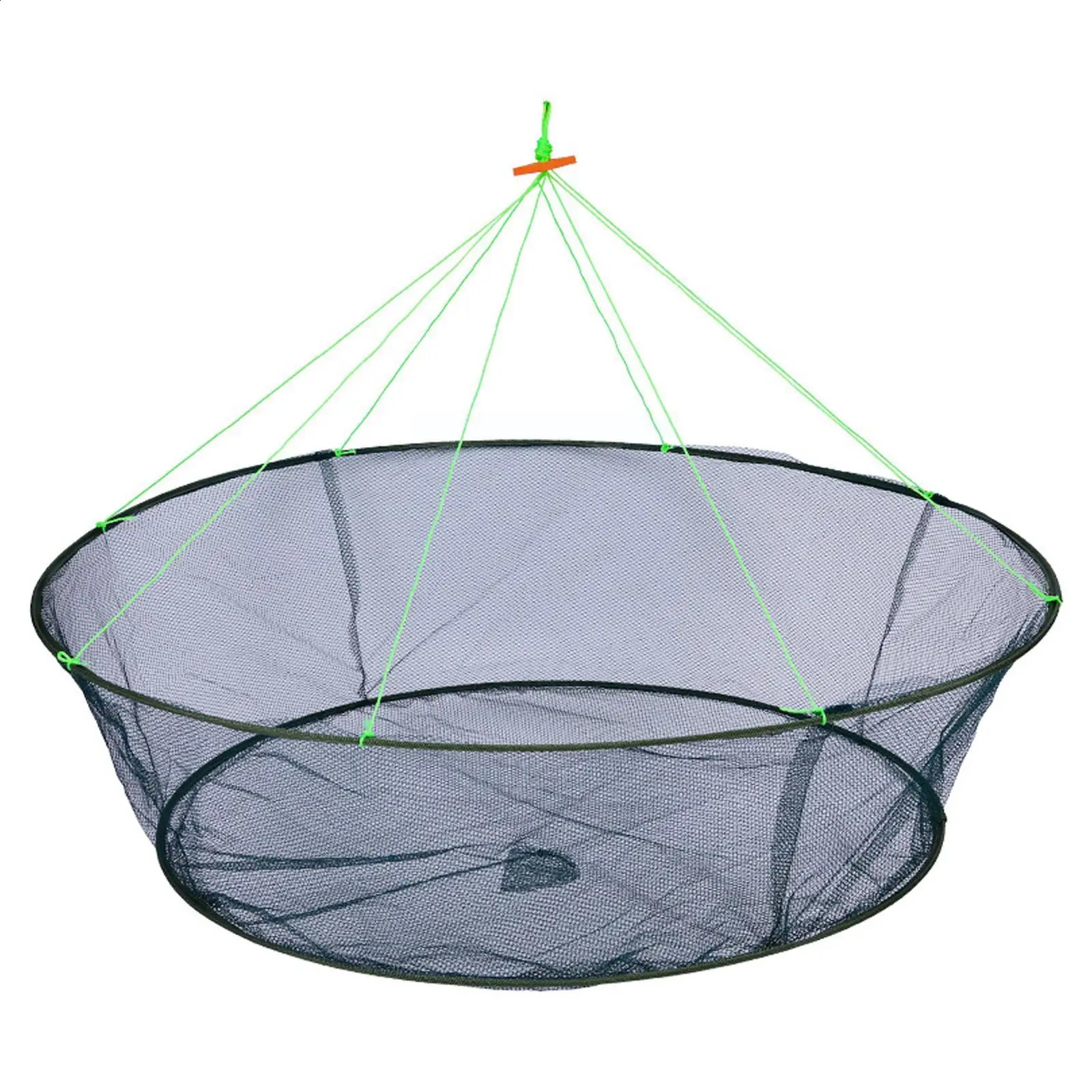 Foldable drop fishing net crayfish catcher fish tank fishing rod trap cage shrimp bait crab L7F4 250420