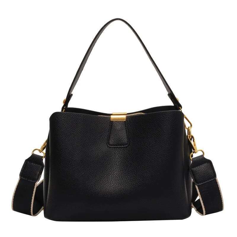 New Trendy Fashionable Handbag, High End And Western Style, Versatile In Summer, Crossbody Bucket Bag