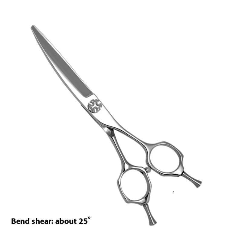 6-Inch Imported440C High-end Straight Thinning Hairdressing Set Hairdressers Professional Haircut Scissors