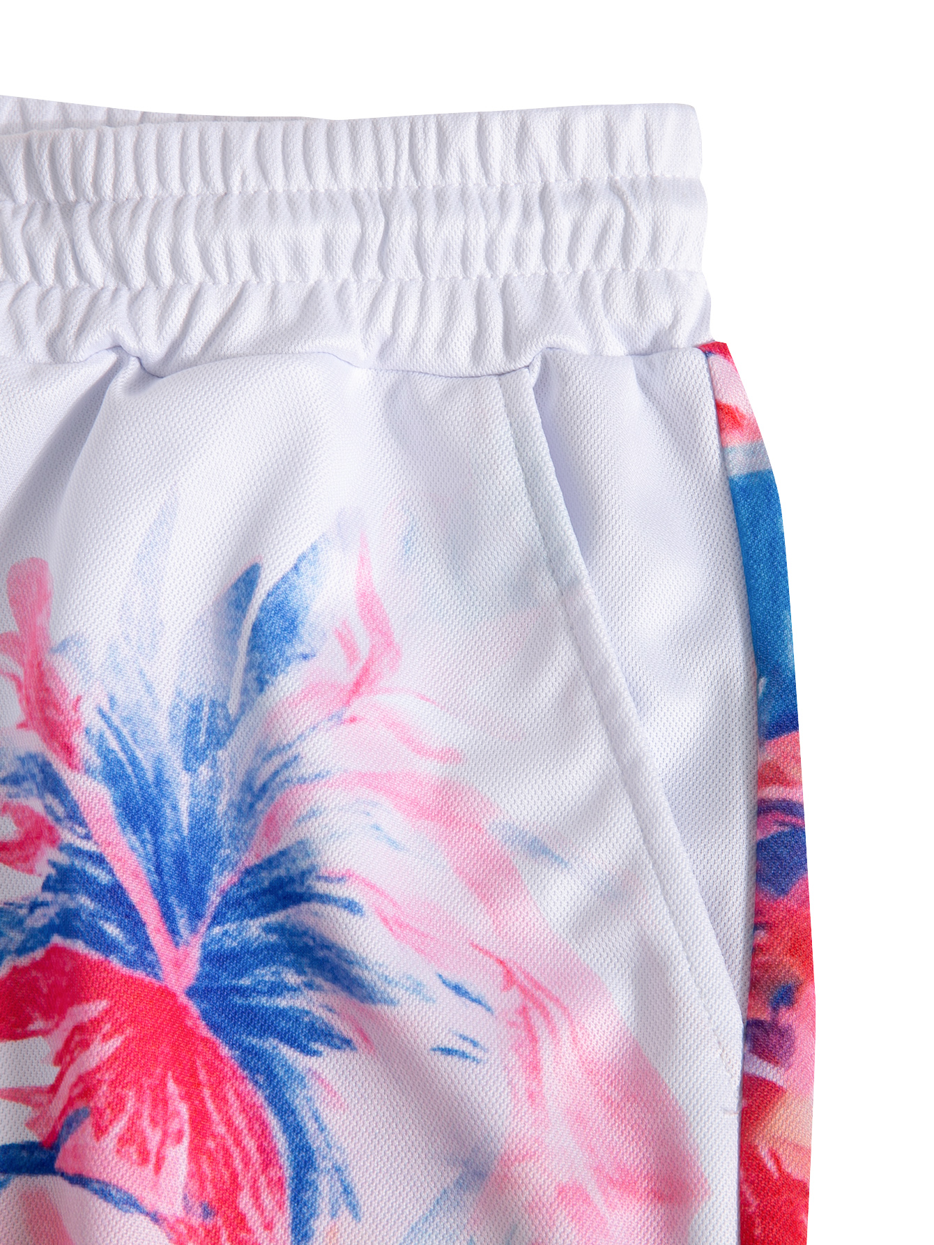 Men's summer comfortable and casual loose and atmospheric printed shorts beach pants