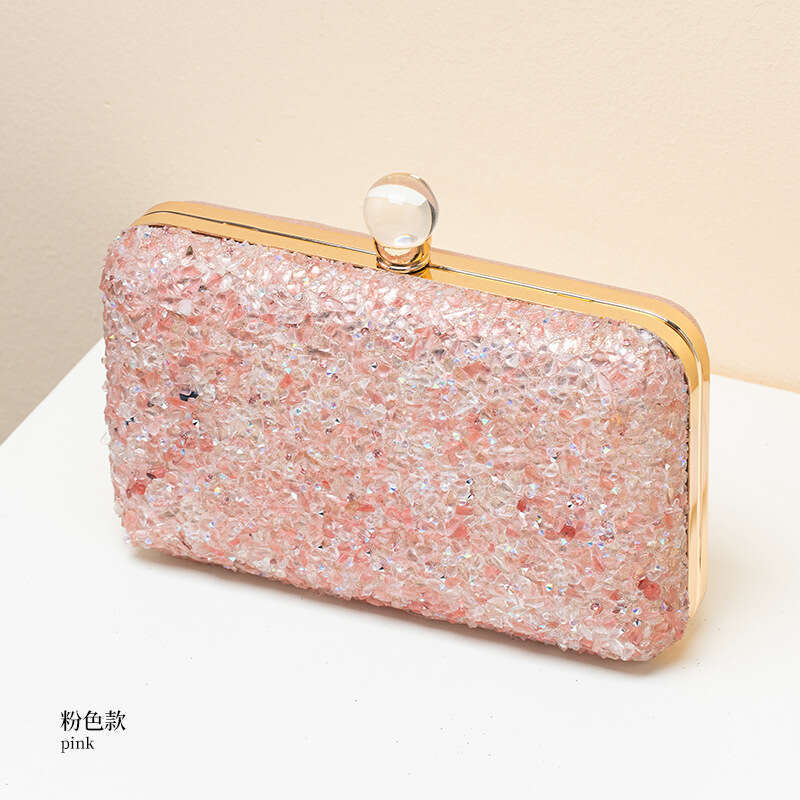 Dinner Bag New Water Dinner Fashion Diamond Embedding Dress Celebrity Qipao Bag KQ