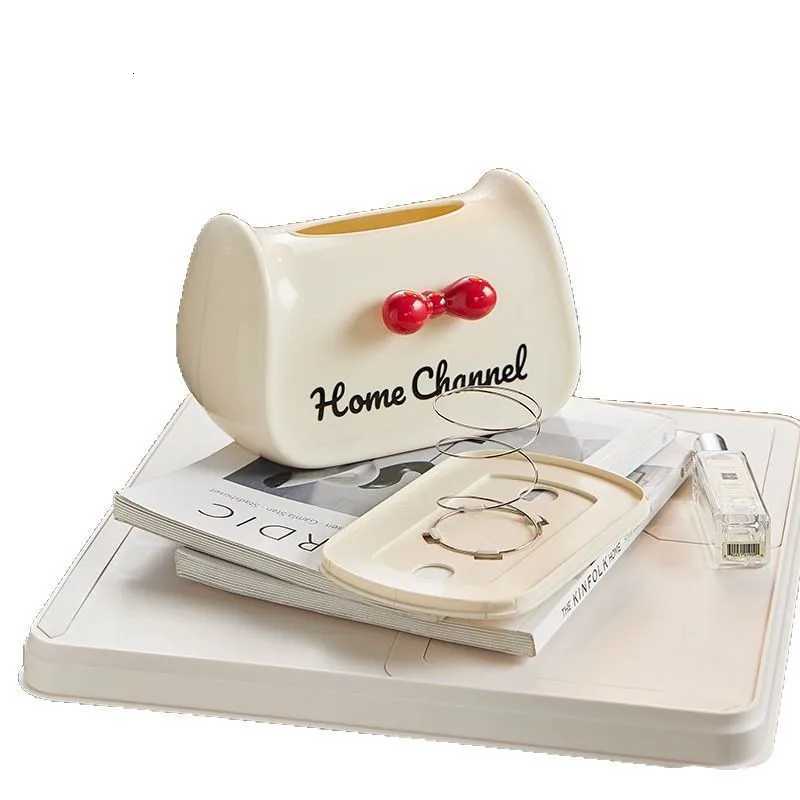 1pc Creative Dinner Napkin Holder Premium Desktop Tissue Box for Living Room and Coffee Table Decor Creative Napkin Storage BoxM251124