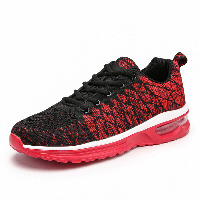 Air Cushion Sneakers for Men and Women Breathable Mesh Running Shoes Couple Casual Shoes