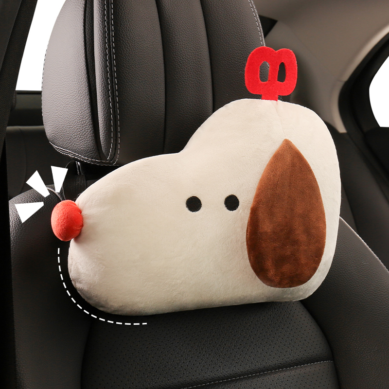 Wind-Up Dog & Scarf Cat Plush Toys, Cozy Head Pillow & Hug Pillow, Home Decor Gifts for Pet Lovers