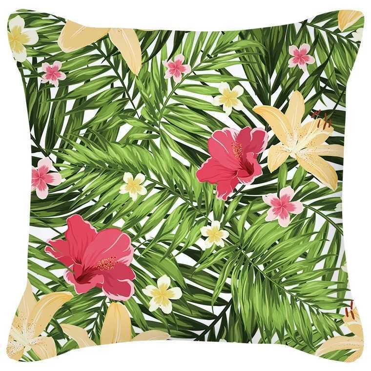 Flamingo Bird Cherry throw pillow cover with short plush print for living room sofa decoration cushion cover pillow covers G251124