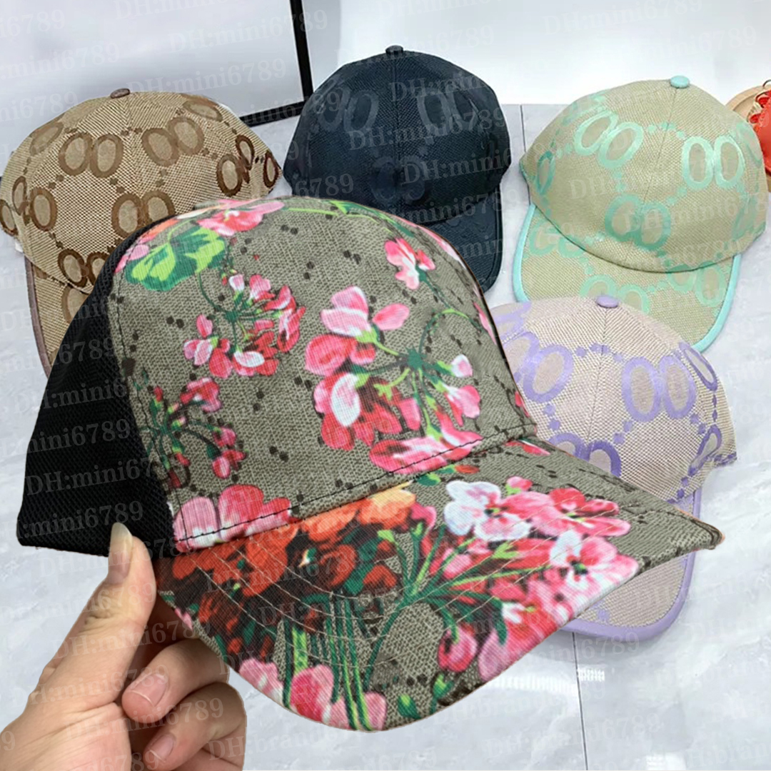 Classic tiger baseball caps designer snake king hats letters stripes trucker hats fashion mesh hats women's men's adjustable sports hats casquette beanie hats