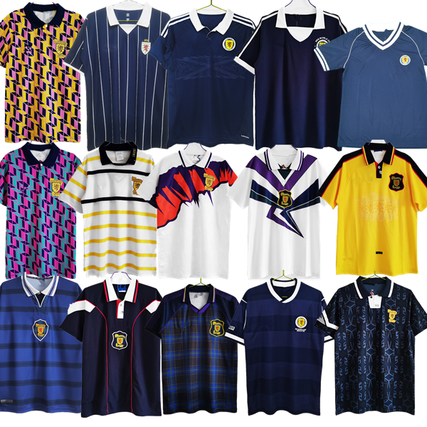 Scotland Retro Soccer Jerseys World Cup blue kits classic Vintage SCOTLAND Retro Football Shirt tops HENDRY LAMBERT equipment Home 88 89 91 93 94 96 98 00 1978 1986 1988