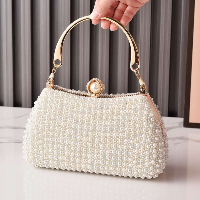 Dinner Bag Elegant Pearl Banquet Mingyuan Cheongsam Dress Bag Party Handbag KQ