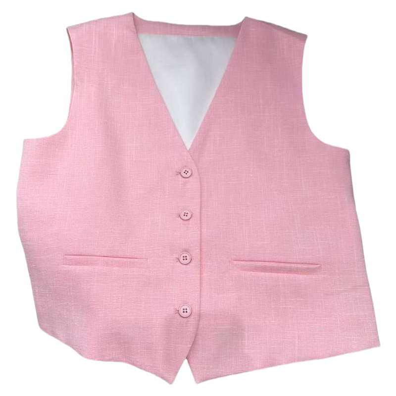 Womens Vest suits dress Vogue Paris Fashion Week Show Customized Fashion Tailored order.M005