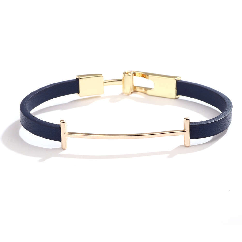 Fashionable Handicrafts, Versatile Women's Simple H-shaped Buckle, Alloy Bracelet, New Style