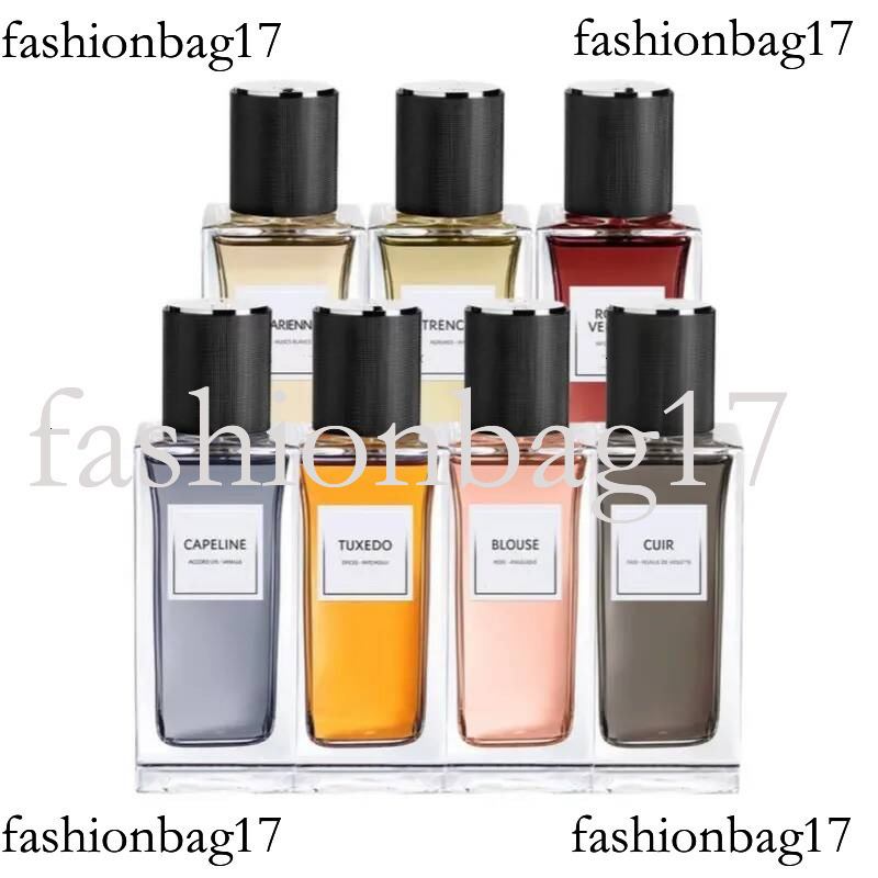 Haute brand perfume tuxedo, rouge velours, jumpsuit, caban, lavalliere, trench, grain de poudre, blouse, saharienne 125ml woman man fragrance lasting 