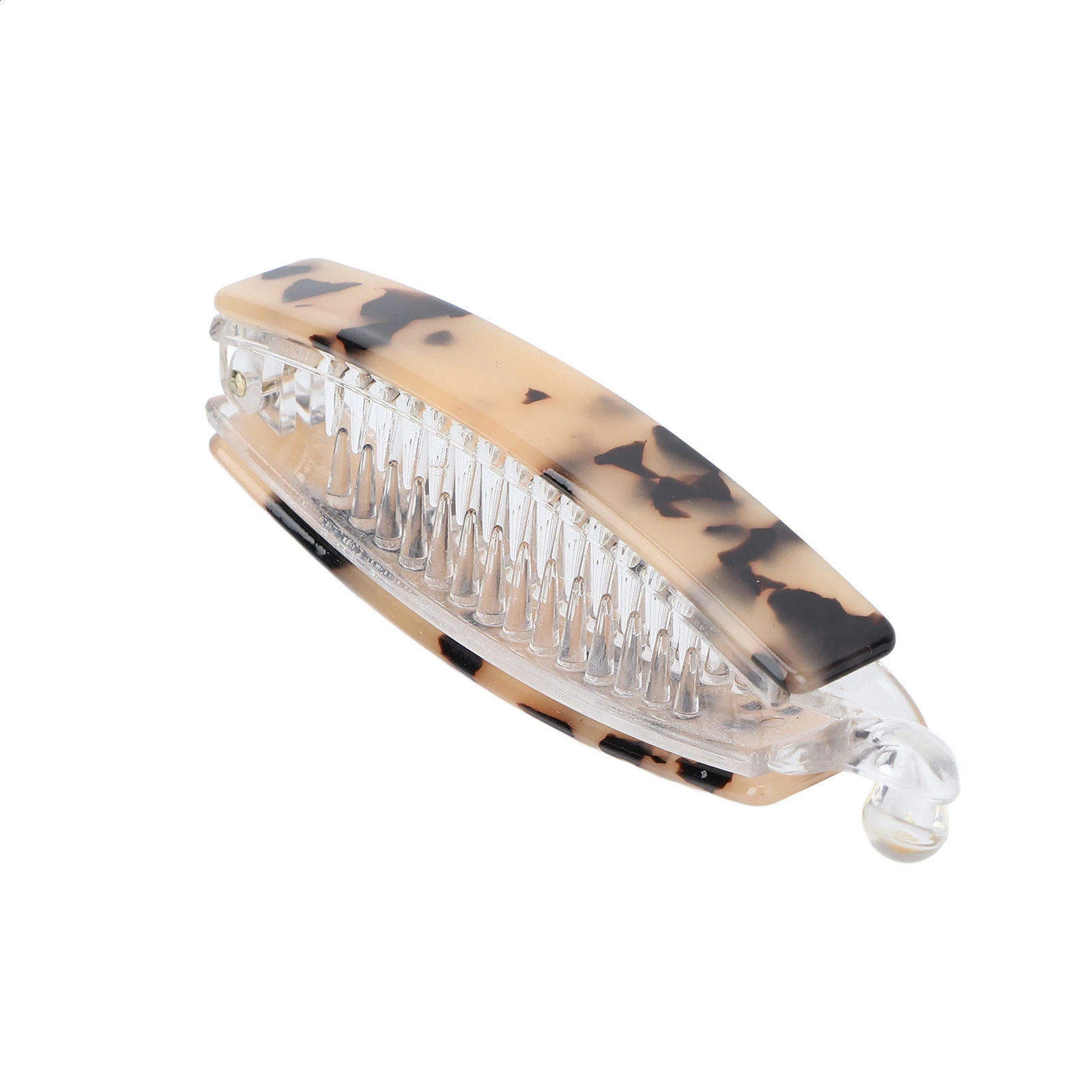 Hair Claw Banana Barrettes Hair Nonslip Clip Fashion Long Hair Styling Accessories for Girls WomenBeige Tortoiseshell 250417