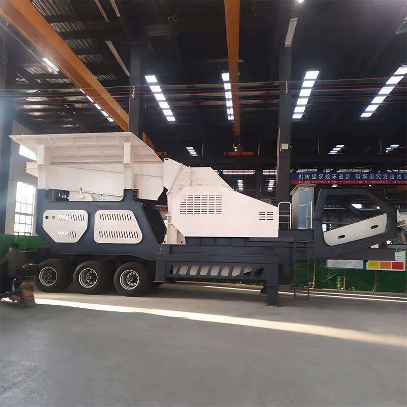Crawler-type Mobile Crushing Station Mining Equipment Tracked Movable Crushing Jaw Crusher
