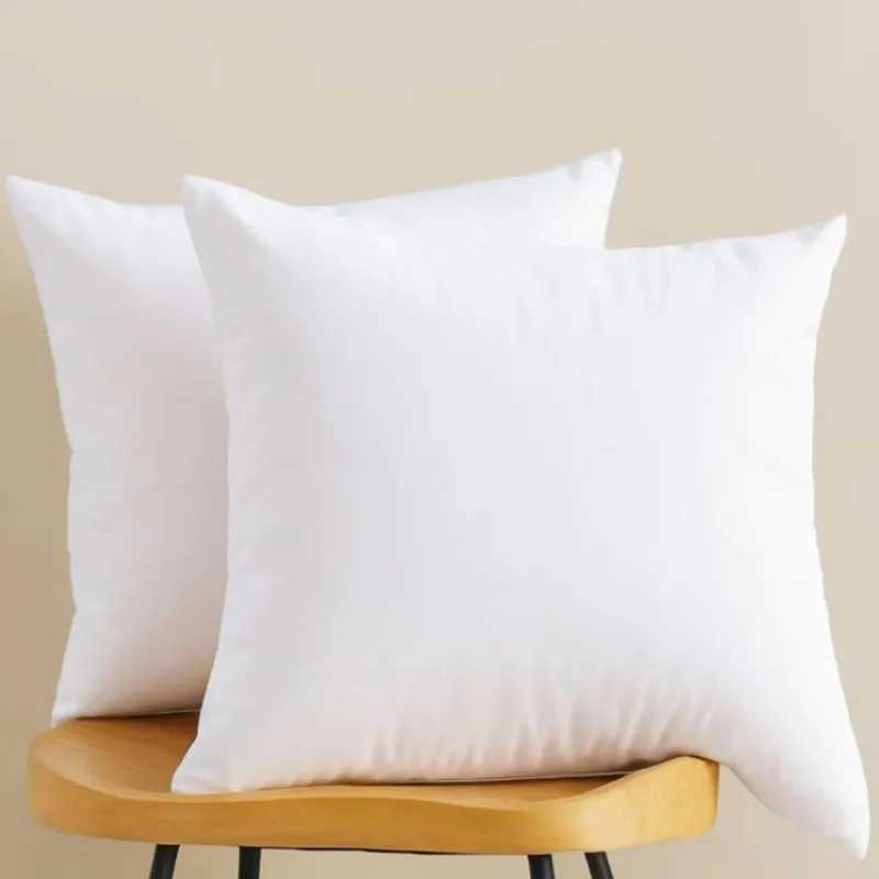 Throw Pillows Insert 30x50cm 45x45cm 50x50cm Cushion Inner Soft Fluffy Plump Stuffer Cushion Pads White Decorative Pillow Insert G251124