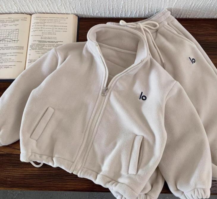 Fashion luxury Tracksuit Suit Designer Flower Jacket + Trousers 2 Pcs Sets Kids Clothes Casual Baby Girl Boy Clothing Set
