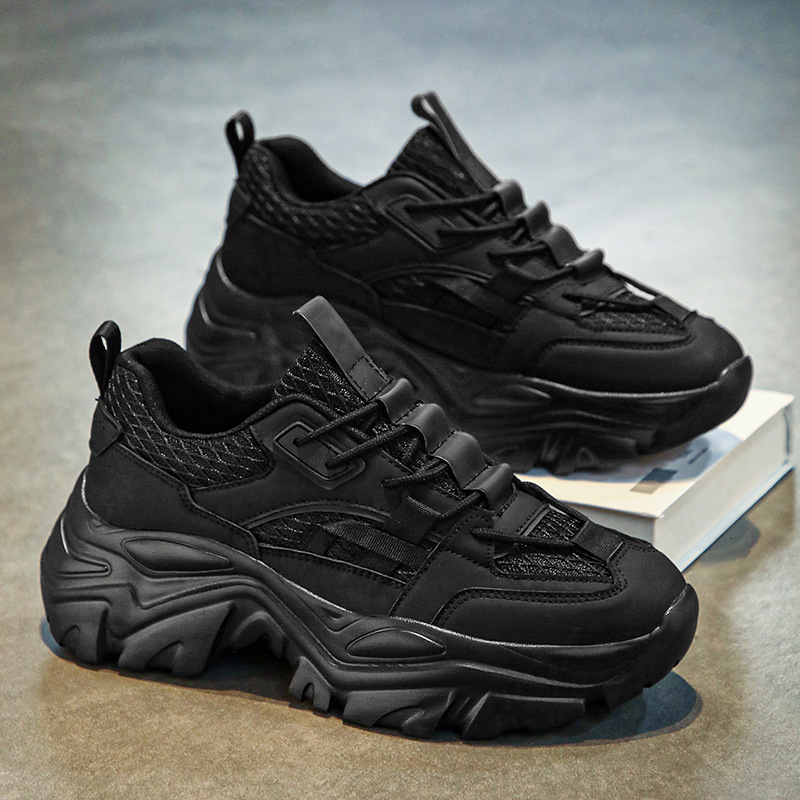 Sneakers for Men 2025 New Fashionable Trendy Breathable Mesh Thick Bottom Designers Shoes