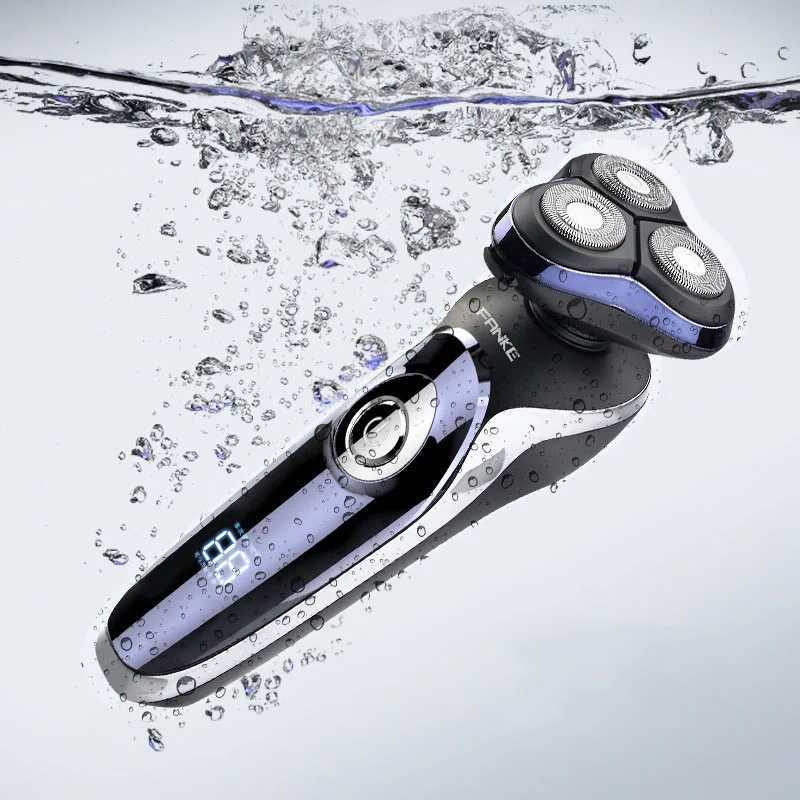 MOTA Electric Shaver Wet-Dry Dual Use Water Proof Electric Razor Nose Ear Hair Trimmer Rechargeable Shaving Machine for Men L251124