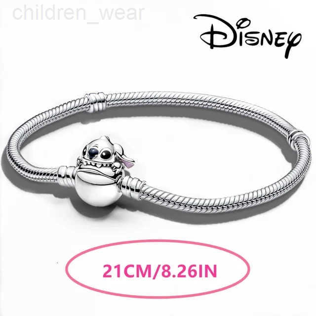 Disney Lilo Stitch The Puppy Stitchs toy Plata Deley 925 Sterling Silver Charm Beads Fit Original Brand Bracelet Jewelry H251124