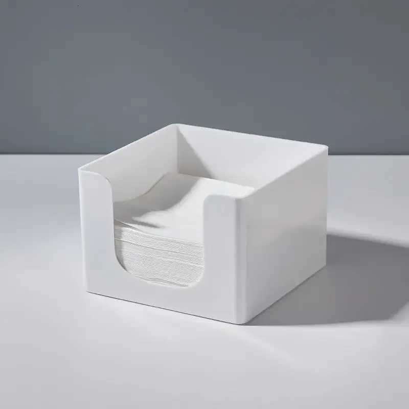Acrylic Square Restaurant Tissue Storage Box Household Square Simple and Fashionable Tissue BoxM251124