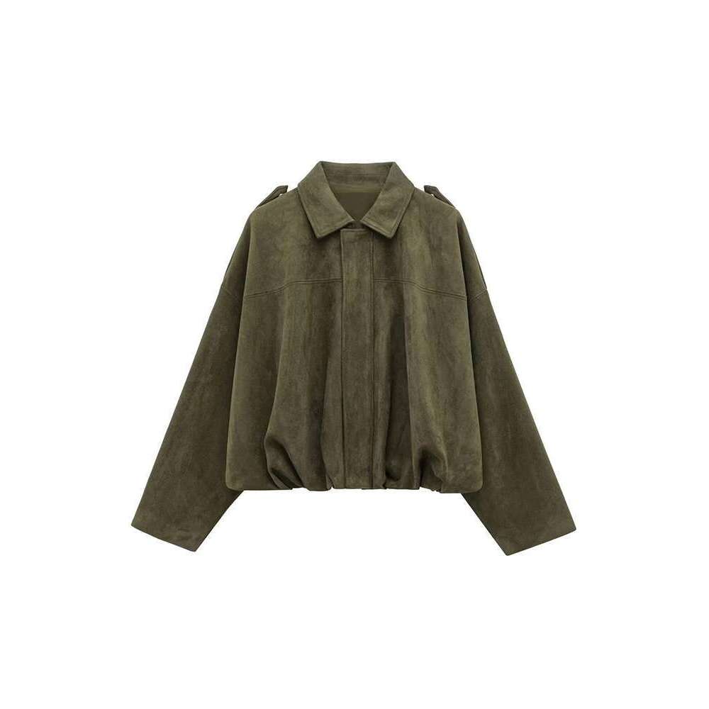 Designer Clothes Vintage Women Casual Bomber Jackets 2025 Fashion Ladies Loose Soft Jacket For Female Holiday Chic Outfits Girls Cute Clothes